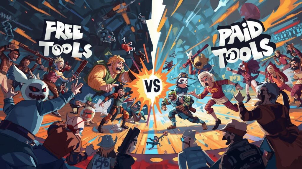 Free Tools vs Paid Tools_ The Fight of Your Life But Also Maybe Not – almosttherenow.com Free Tools vs Paid Tools: The Fight of Your Life (But Also, Maybe Not)