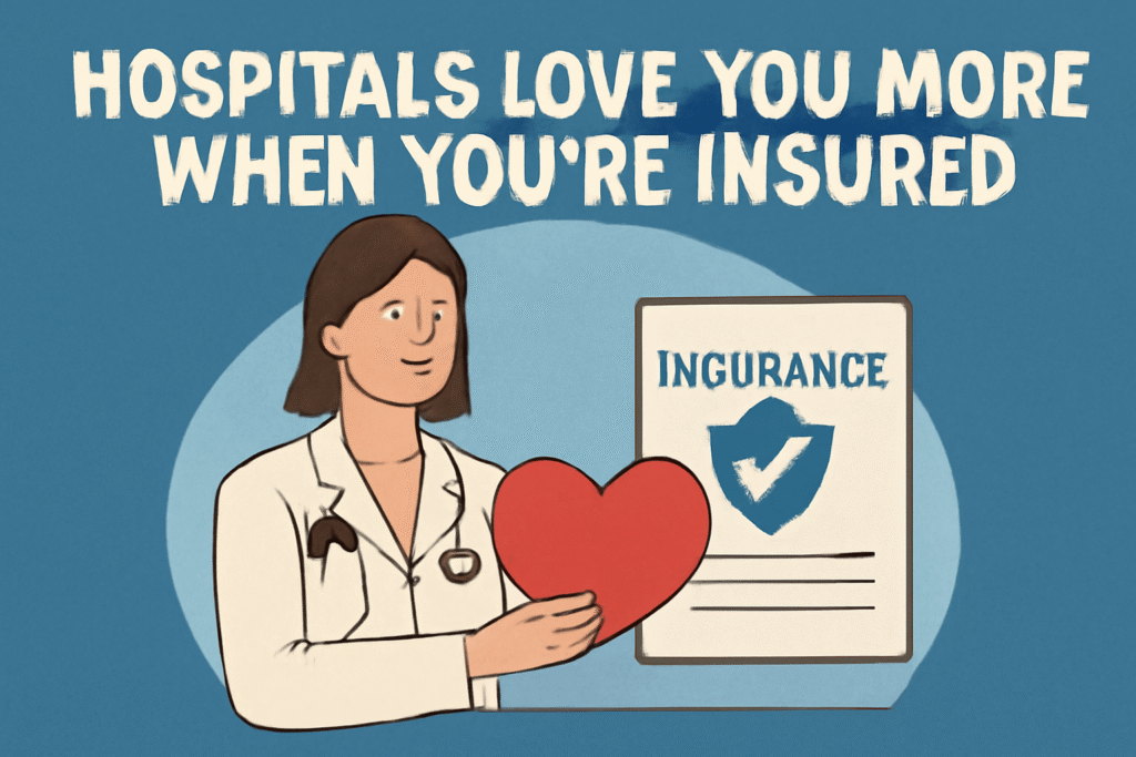 Hospitals Love You More When You’re Insured