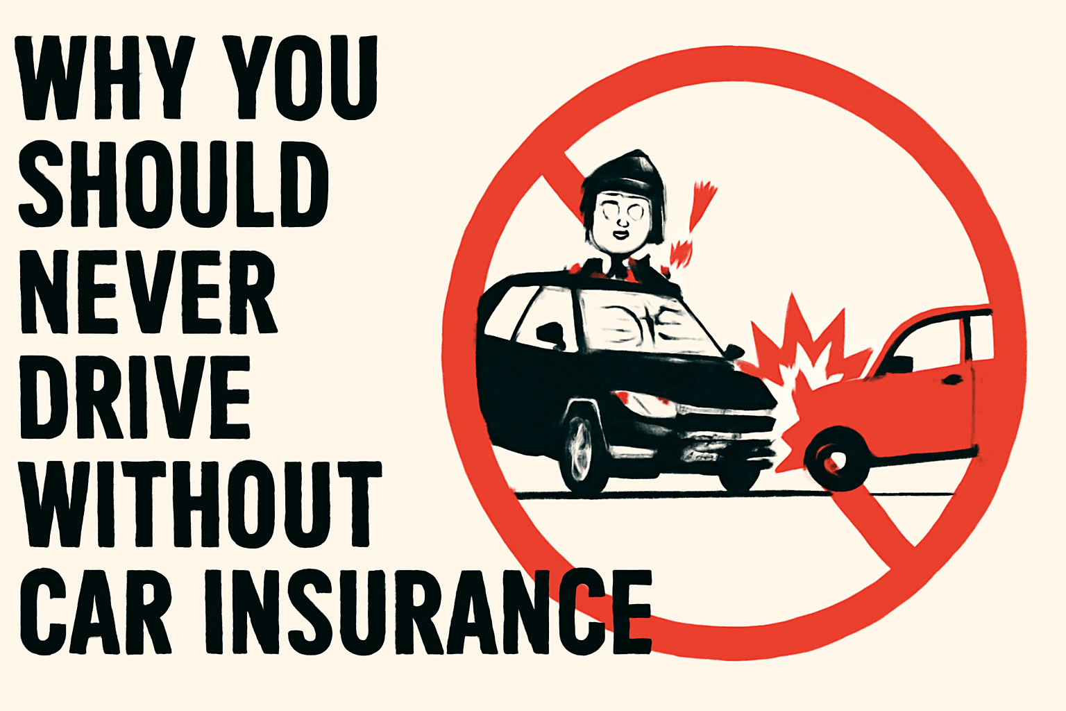 Why You Should Never Drive Without Car Insurance.