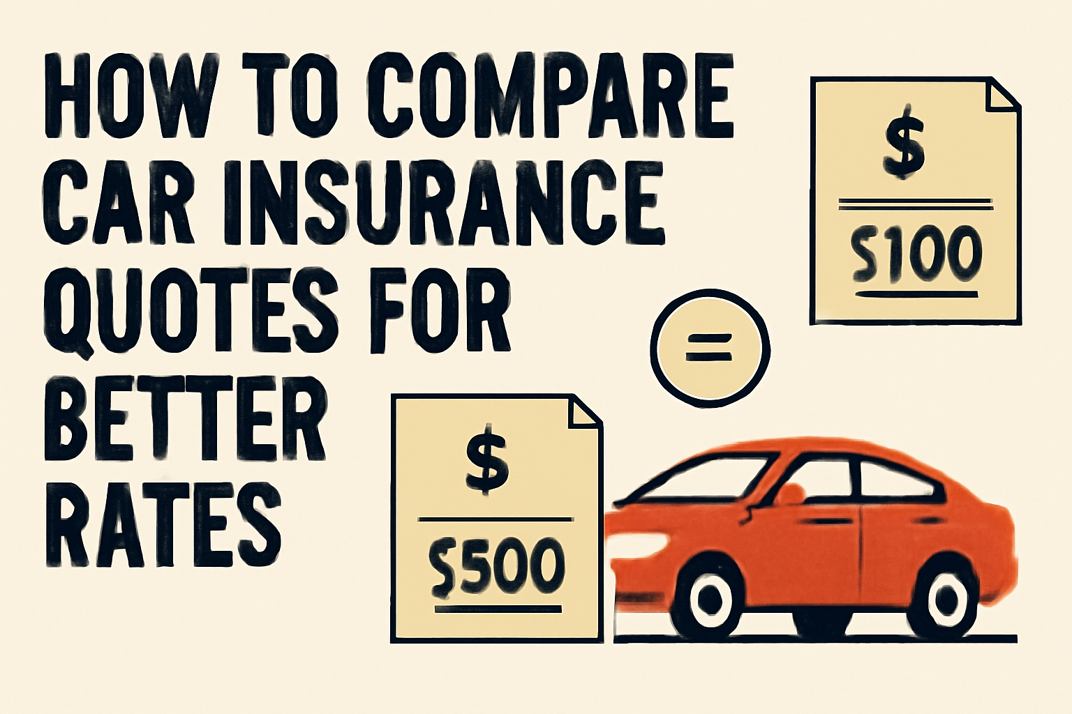How to Compare Car Insurance Quotes for Better Rates