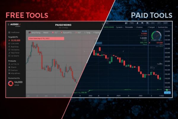 Free vs Paid Stock Market Analysis Tools During a Crash.