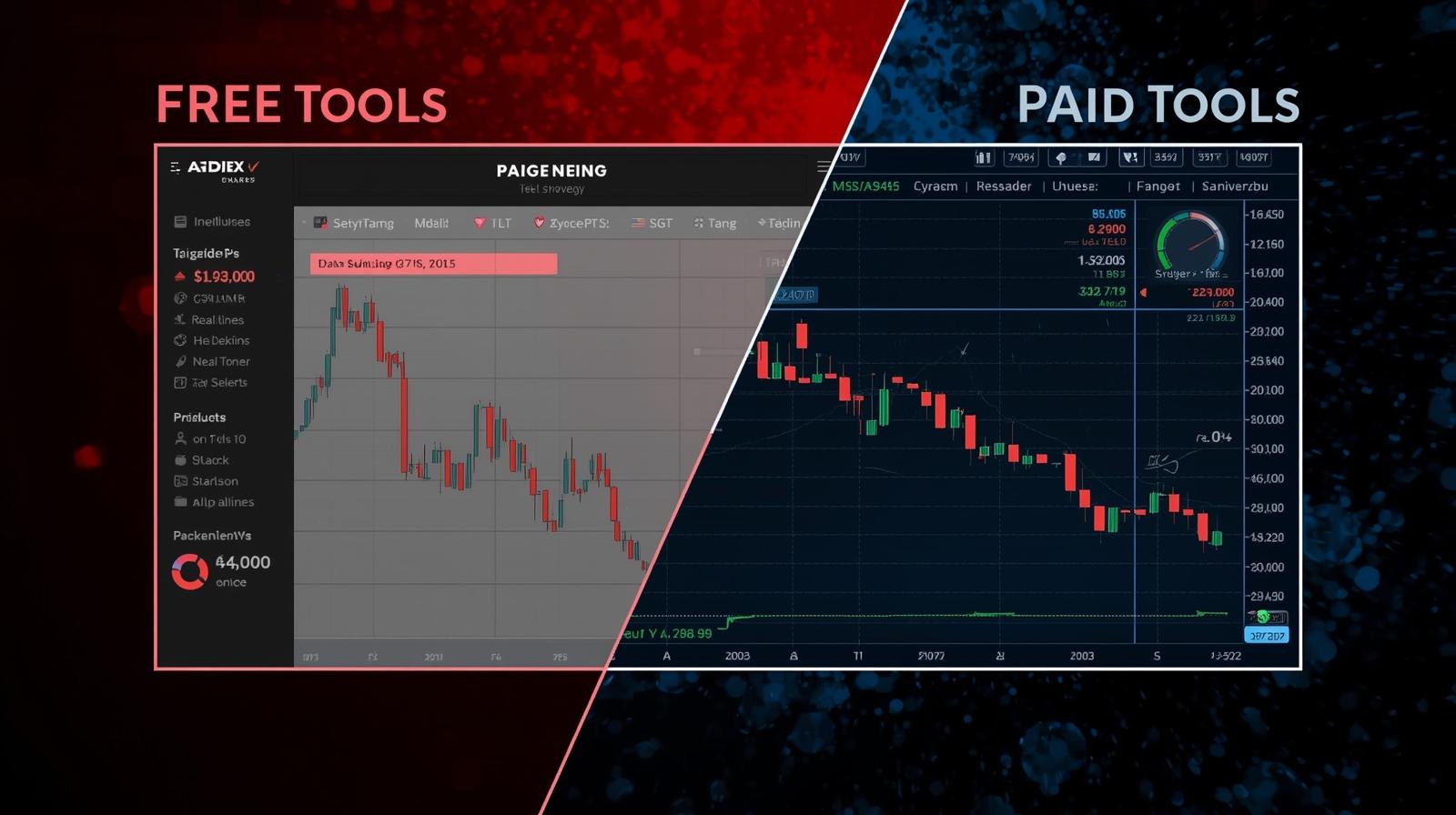 Free vs Paid Stock Market Analysis Tools During a Crash.